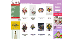 Desktop Screenshot of flowersbyvalerie.com